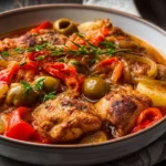 Slow Cooker Mediterranean Chicken Stew