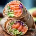 Smoked Salmon & Avocado "Sushi" Burrito