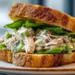 Sourdough Discard Chicken Salad Sandwich