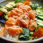 Spicy Salmon Sushi Salad