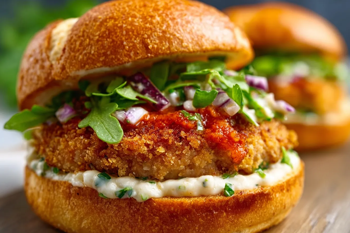The $1.50 Crispy Ground Chicken Burgers