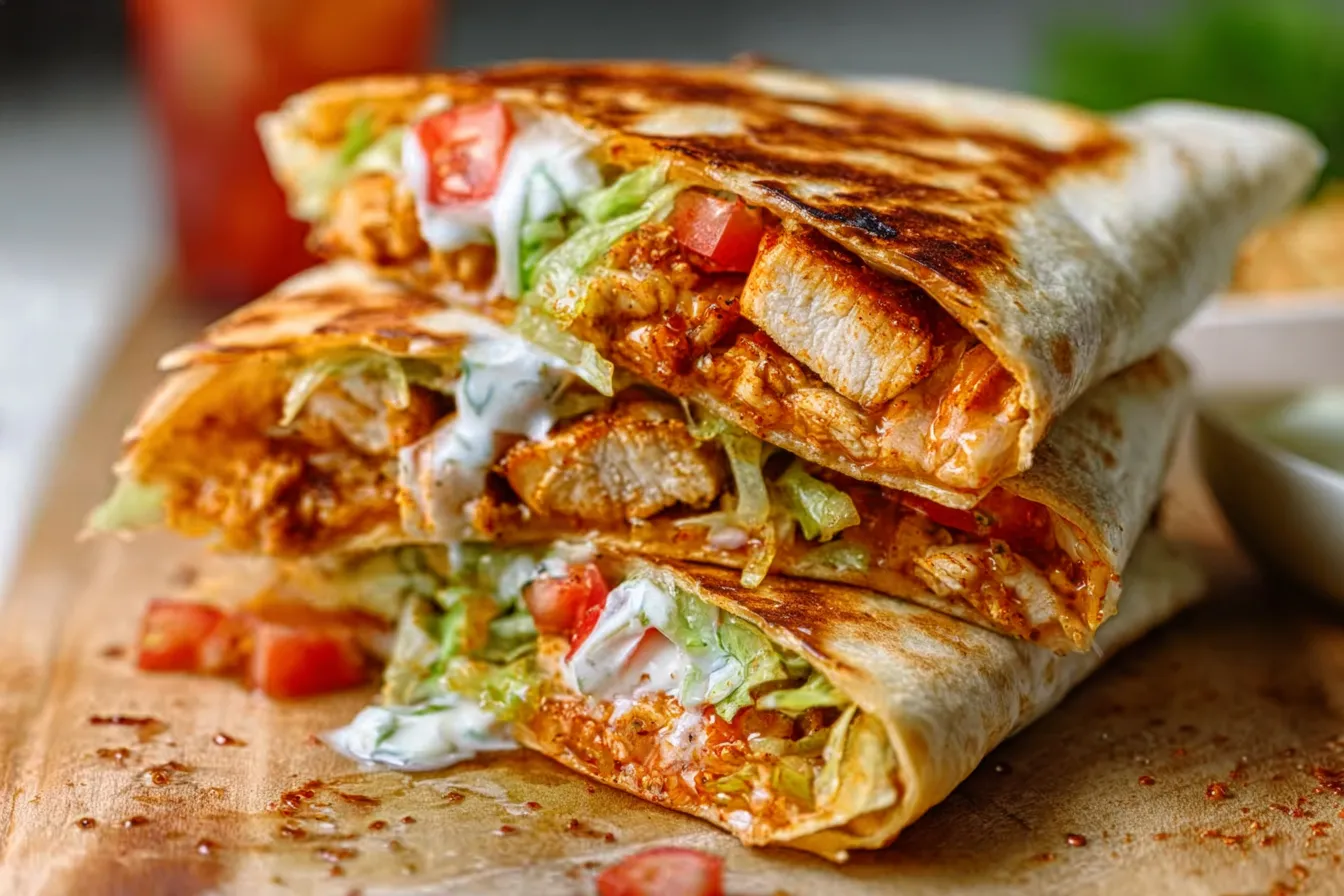 The $2 Honey Garlic Chicken Crunchwrap